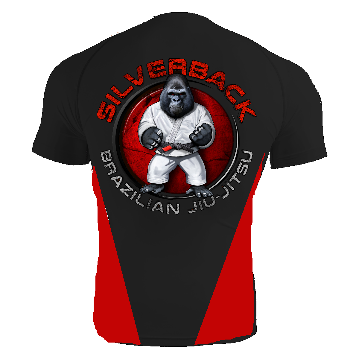 Silverback BJJ Black Belt Rash Guard