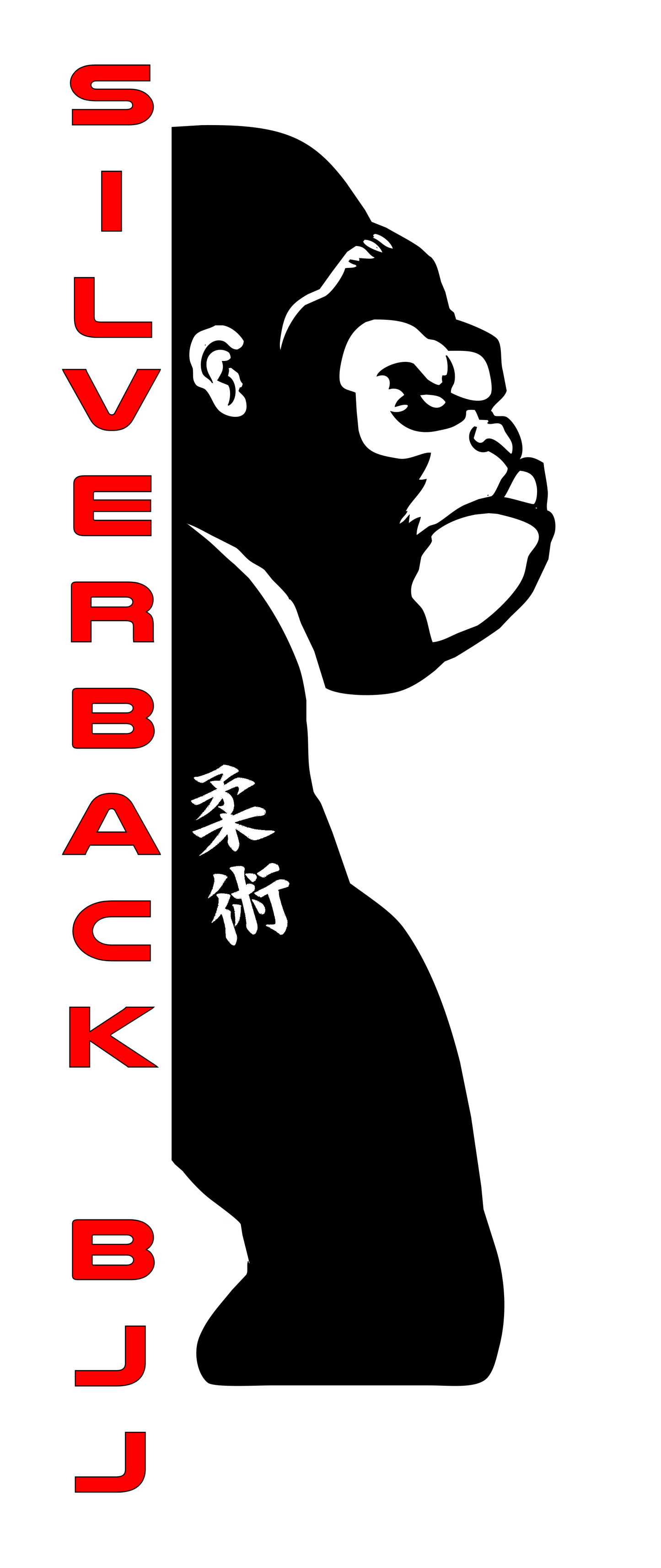 Silverback BJJ Lapel Patch