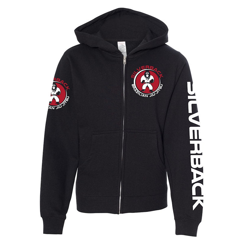 Silverback BJJ Youth Zip Hoodie