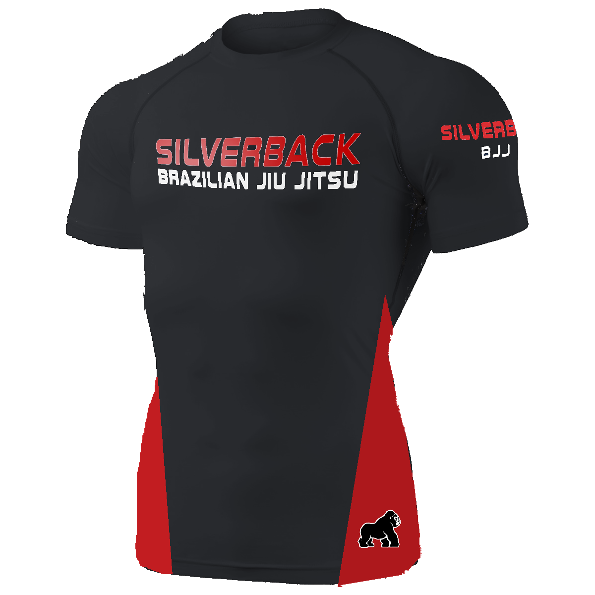 Silverback BJJ Black Belt Rash Guard